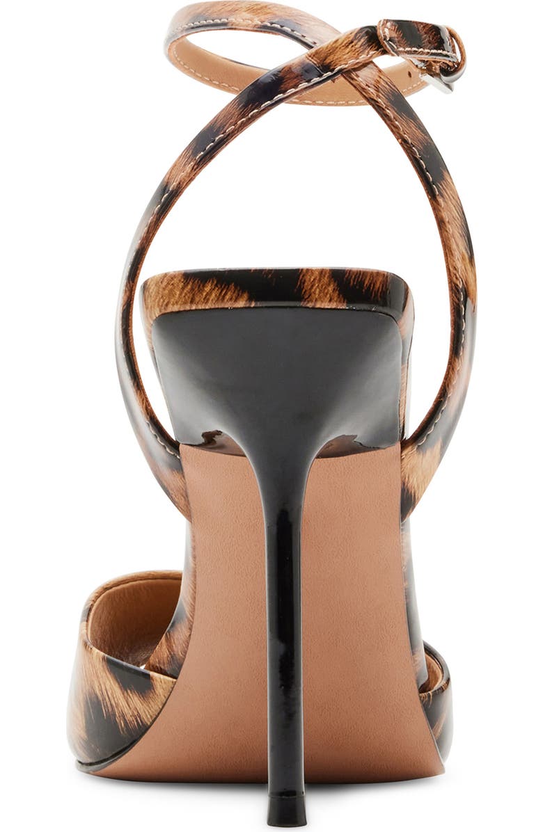 Steve Madden Lilac Ankle Strap Sandal, Alternate, color, Leopard Patent