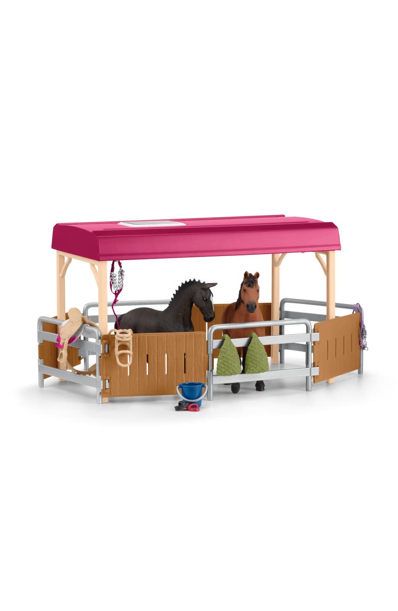 Schleich Horse Club Horse Transporter 227 Piece Playset, Alternate, color, Multicolored