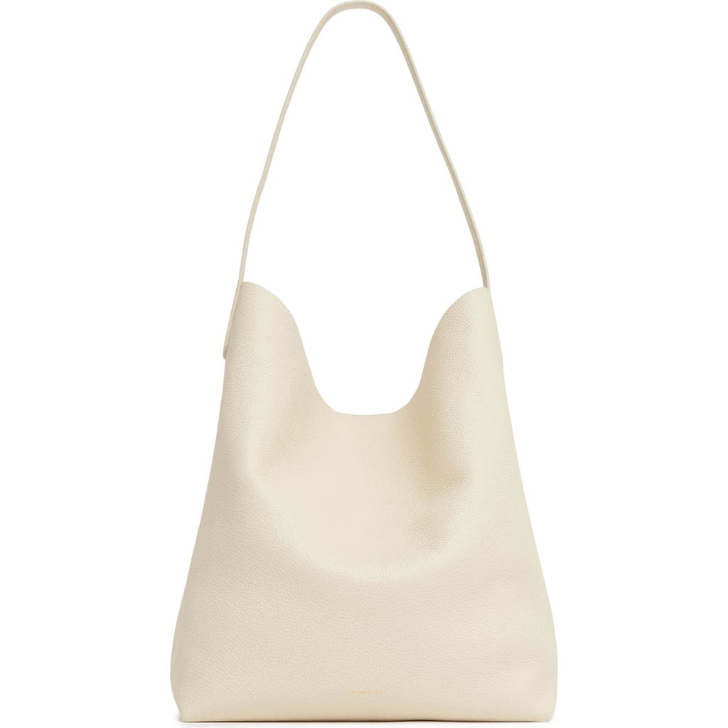 Mansur Gavriel Maxi Everyday Cabas Leather Tote In Yellow