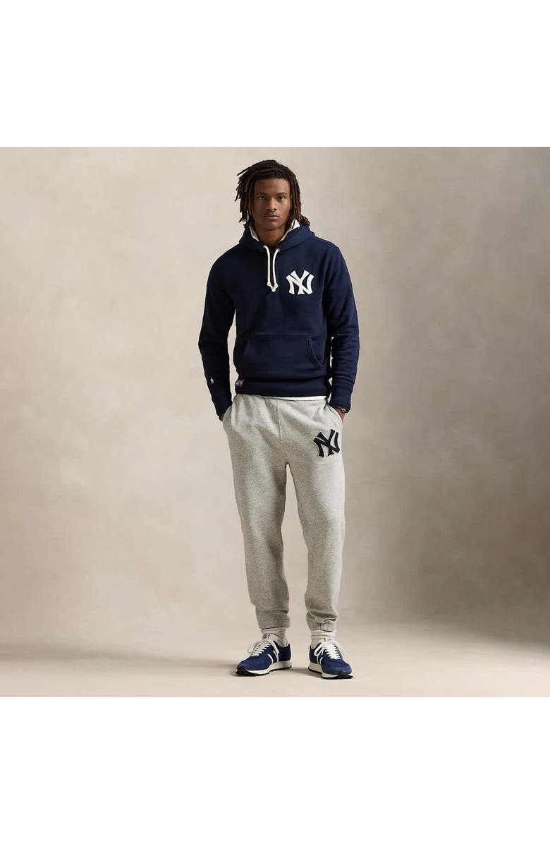 Polo Ralph Lauren Navy Yankees  Fleece Hoodie, Alternate, color, 