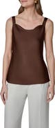 Donna Karan New York Cowl Neck Satin Camisole