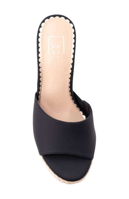 Shushop Elvira Platform Slide Sandal