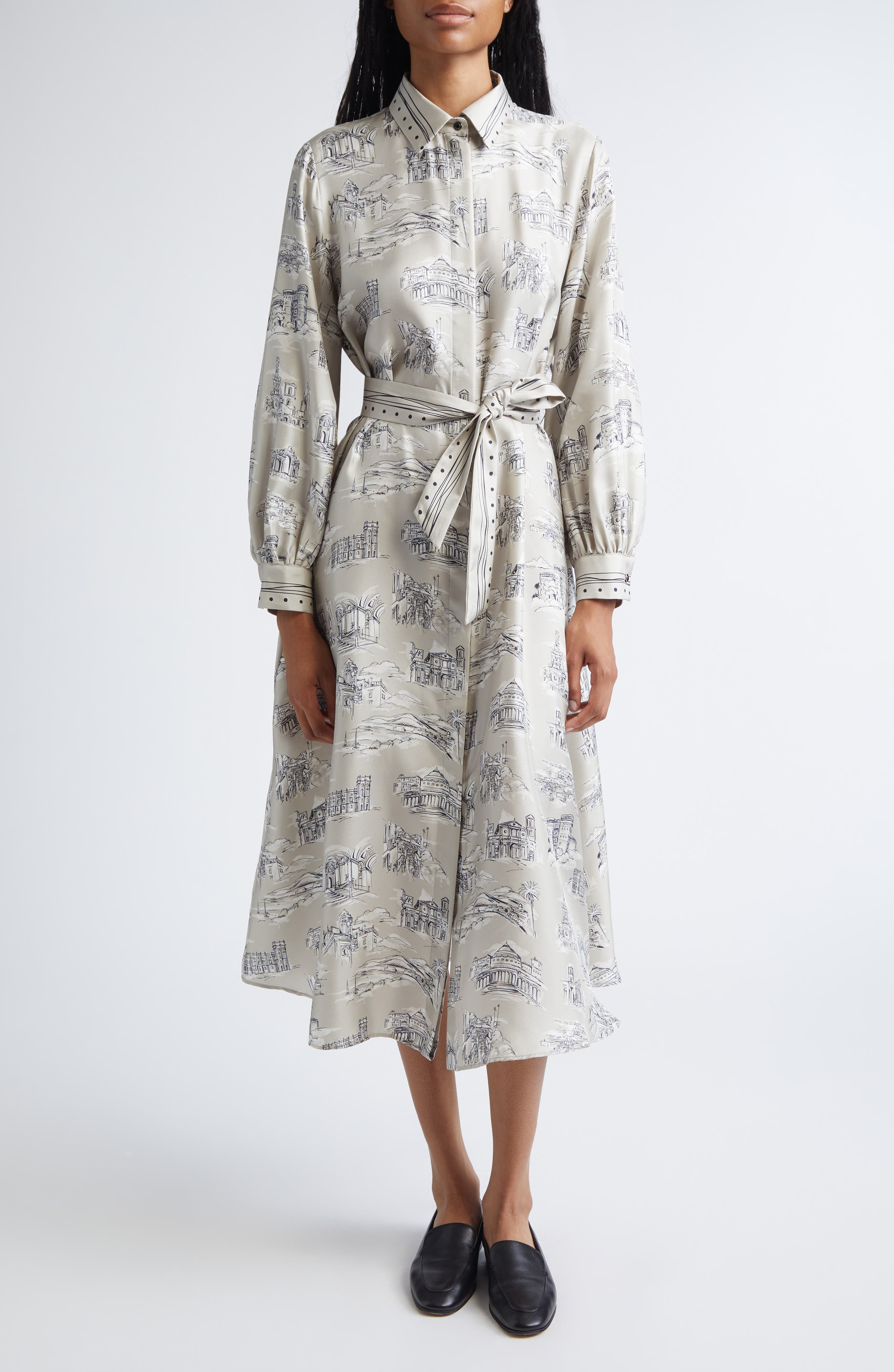 silk long sleeve shirt dress Black Silk Shirt Dress