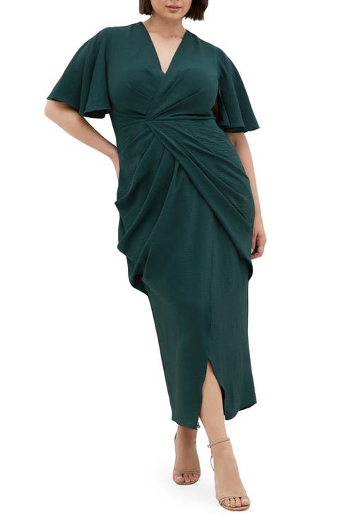 Braelynn High-Low Maxi Dress (Plus)