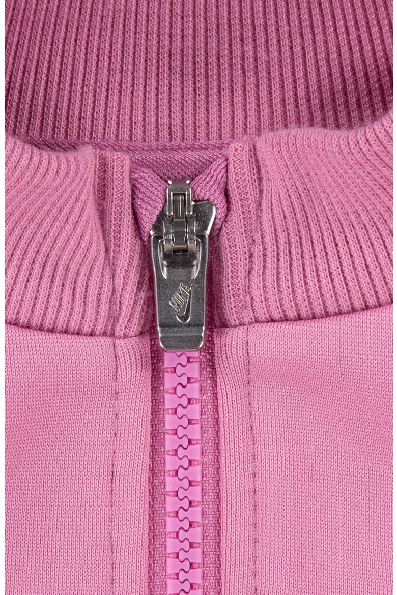 Kids' Logo Tape Jacket & Joggers Set, Alternate, color, MAGIC FLAMINGO