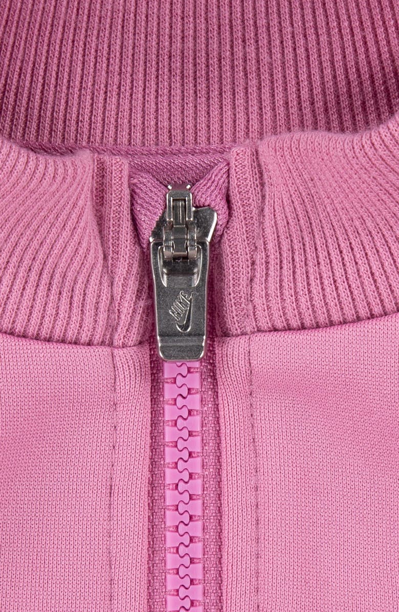 Nike Kids' Logo Tape Jacket & Joggers Set, Alternate, color, Magic Flamingo