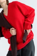 Almina Concept Wool V Neck Sweater