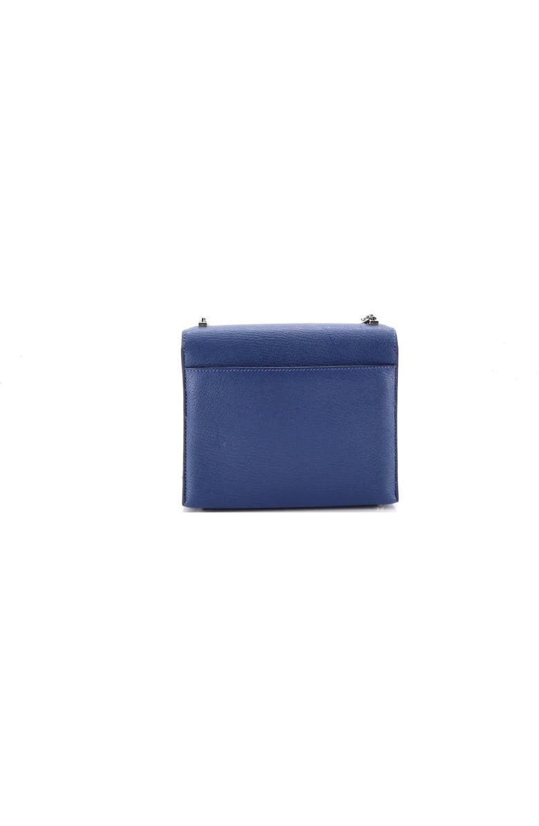 Pre-Owned Hermes Verrou Chaine Bag Chevre Mysore Mini, Alternate, color, Bleu Brighton