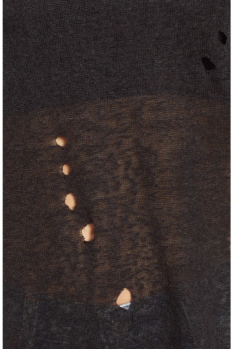 Fire Destroyed Short Sleeve Tee, Alternate, color, BLACK