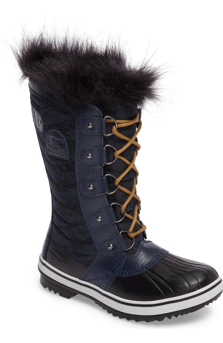 SOREL Tofino II Fleece Lined Waterproof Boot, Main, color,