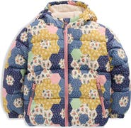 Mini Boden Kids' Padded Floral Coat