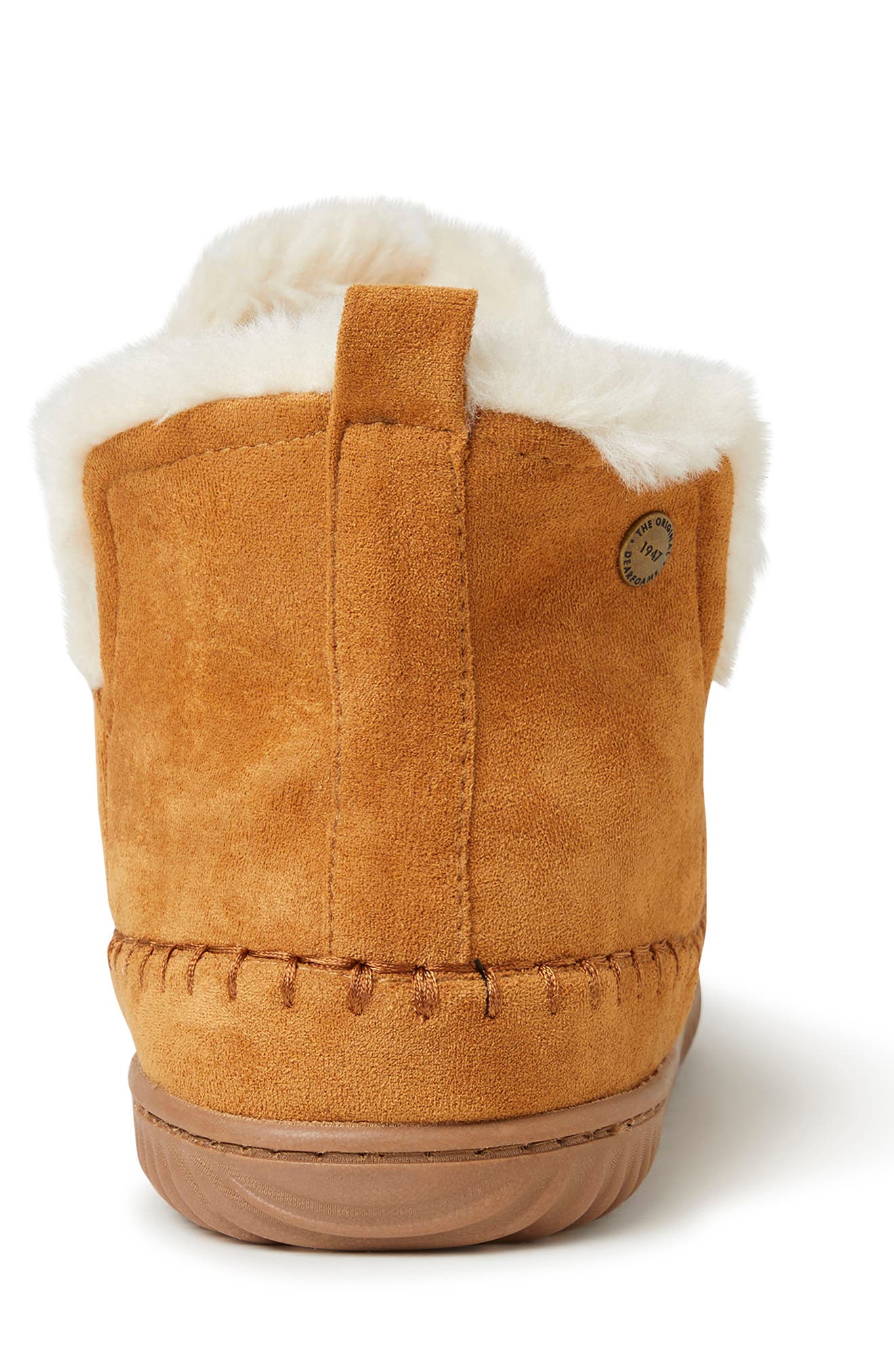 Brix Faux Fur Lined Slipper, Alternate, color, WHISKEYDNU