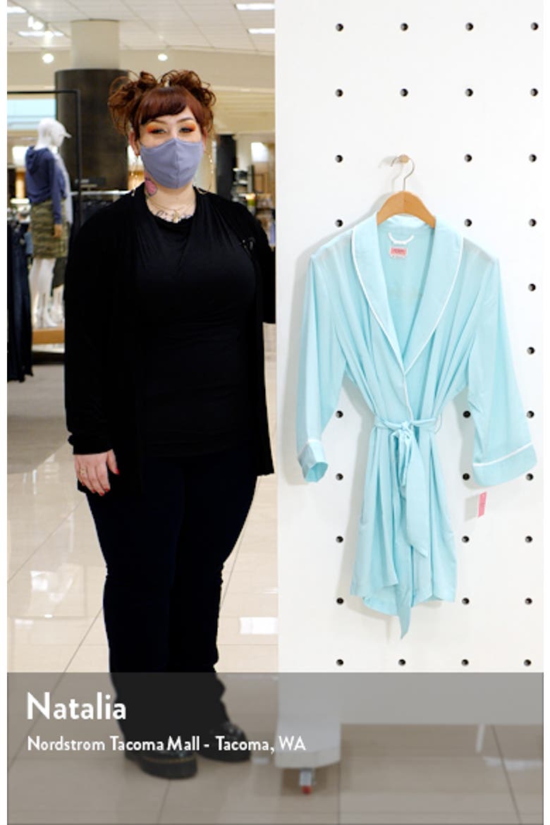 happily ever after charmeuse short robe video