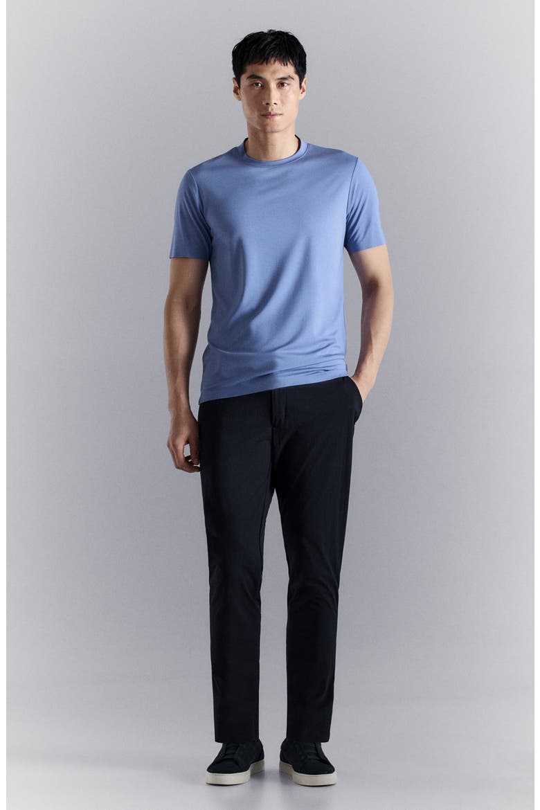 Slim Fit Comfort Stretch T-Shirt, Alternate, color, CHINA BLUE