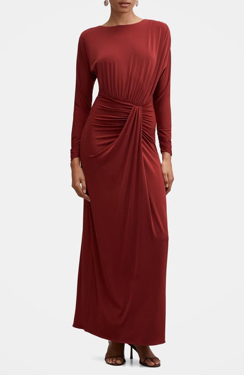 Emelda Twist Maxi Dress