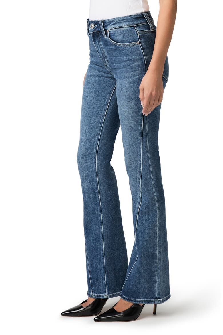 Laurel Canyon Twisted Seam Bootcut Jeans, Alternate, color, BOWERY