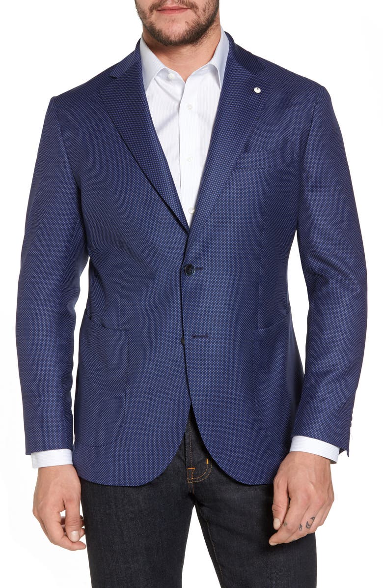 L.B.M. 1911 Classic Fit Wool Blazer, Main, color, 