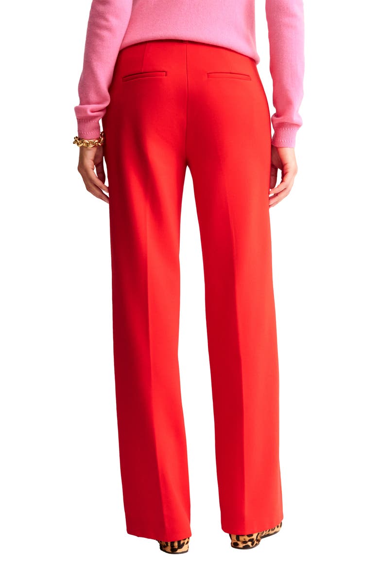 Westbourne Stretch Ponte Pants, Alternate, color, HOT PEPPER