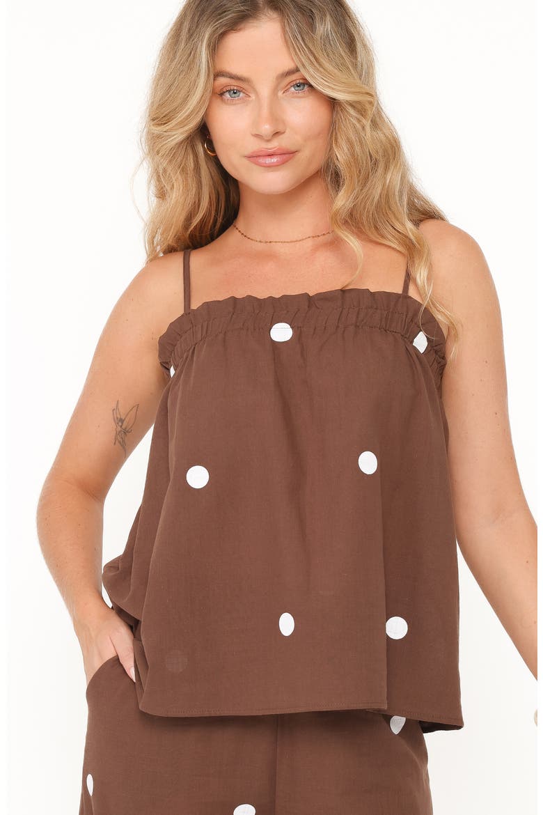 Aerin 2-Piece Set, Alternate, color, CHOCOLATE POLKA DOT