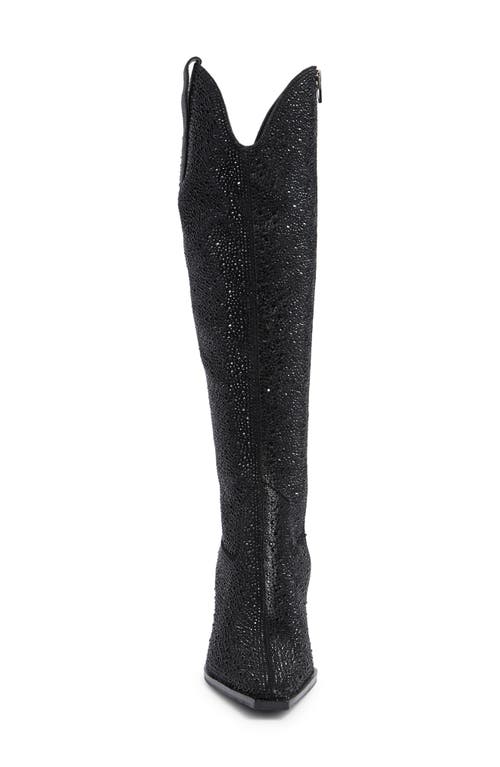 Dolce Vita Ariana Crystal Knee High Boot In Multi