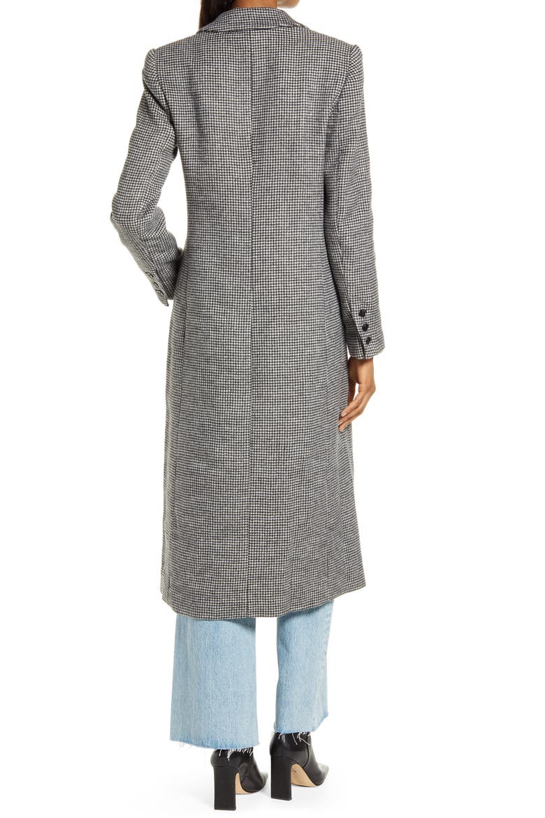 York Coat, Alternate, color, BLACK AND WHITE CHECK