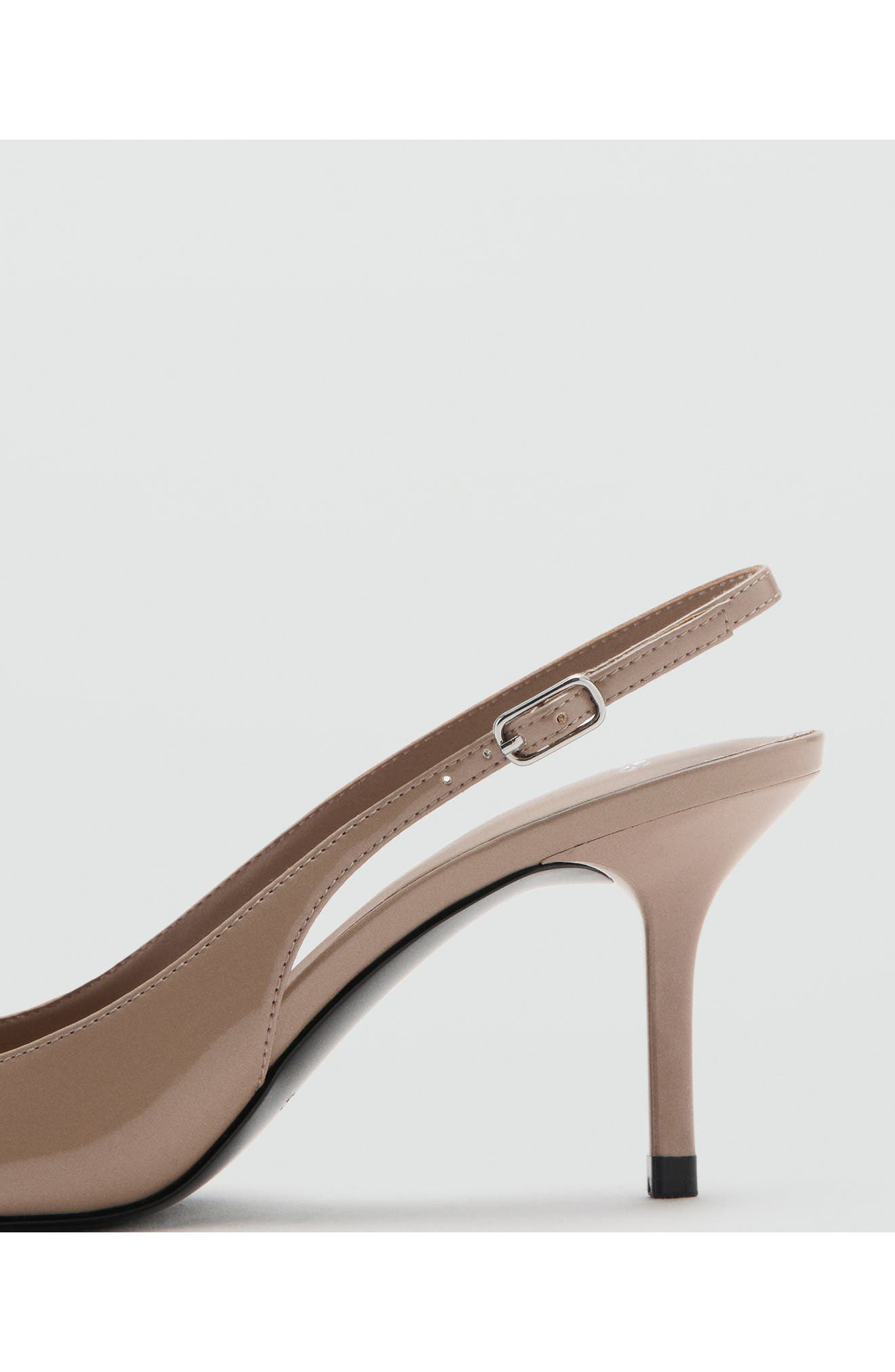 Pointed Toe Slingback Pump, Alternate, color, BEIGE