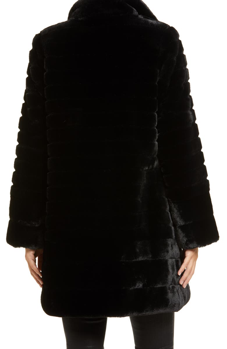 Gallery Faux Fur Coat, Alternate, color,