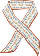NORDSTROM RACK Floral Mini Skinny Scarf