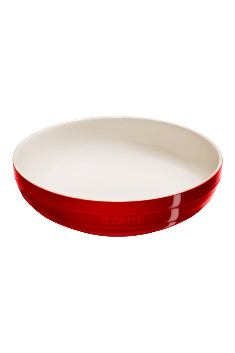 Ceramic 11.5-Inch Ceramic Mixing Bowl, Main, color, CHERRY