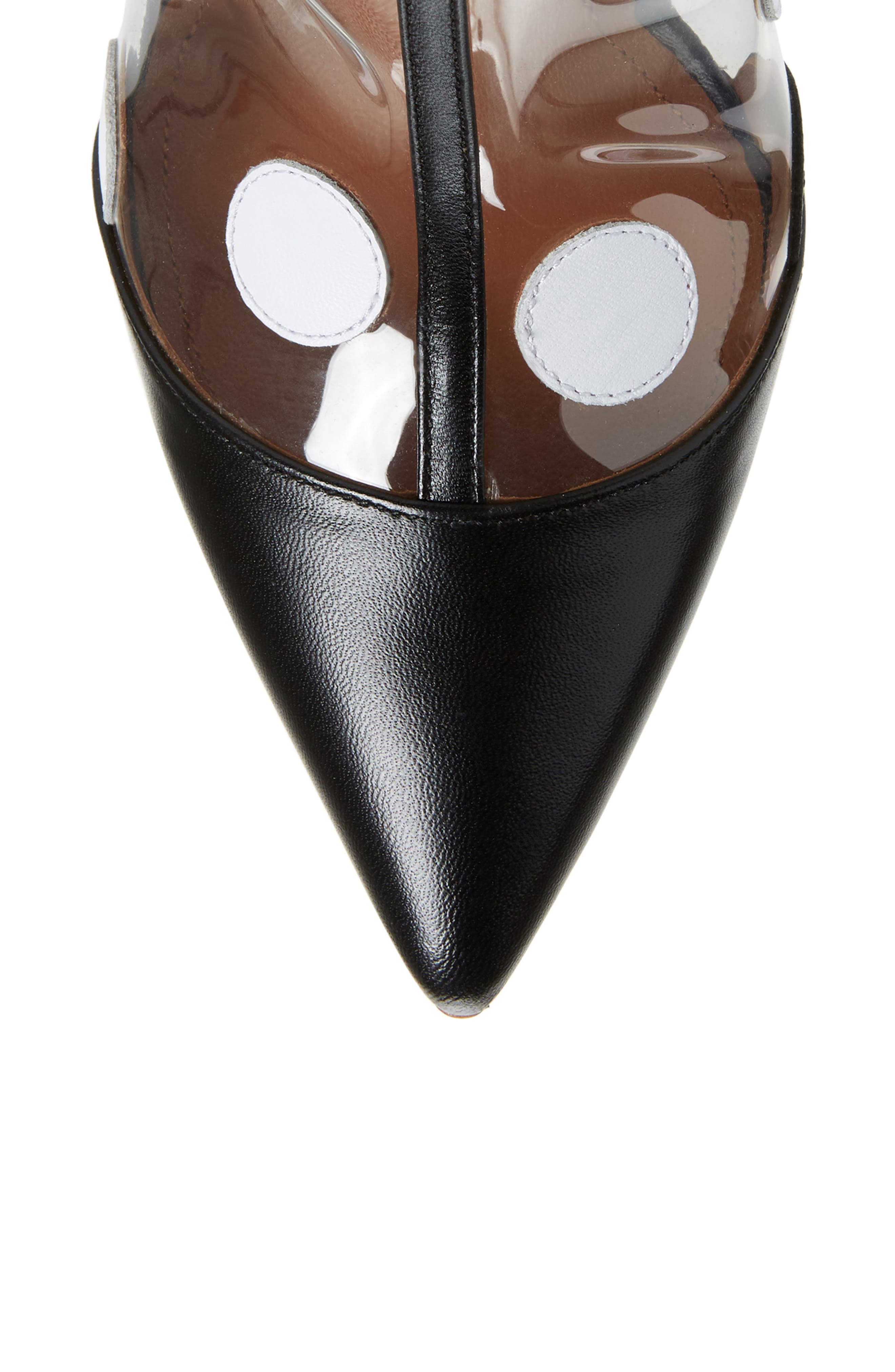 Malone Souliers x Emanuel Ungaro Katoucha Polka Dot Bootie, Alternate, color, 