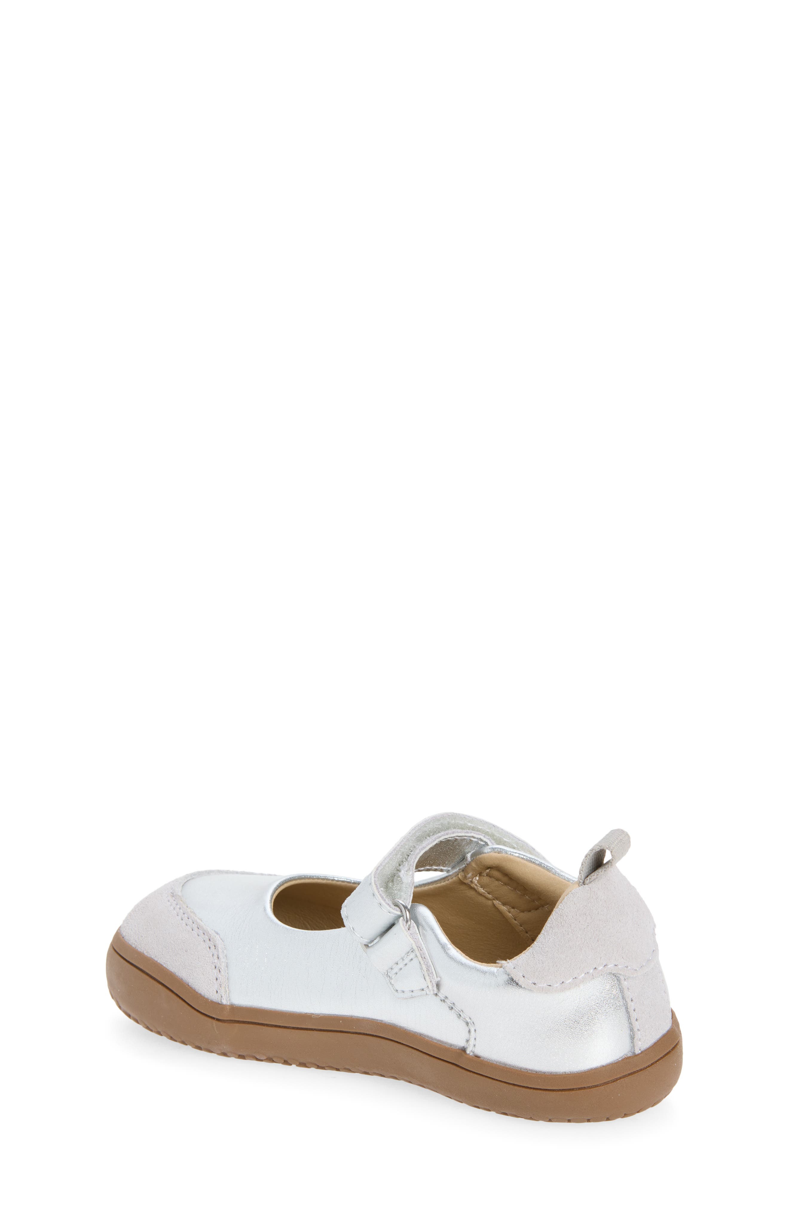 Kids' Fit Jane Mary Jane Sneaker, Alternate, color, SILVER