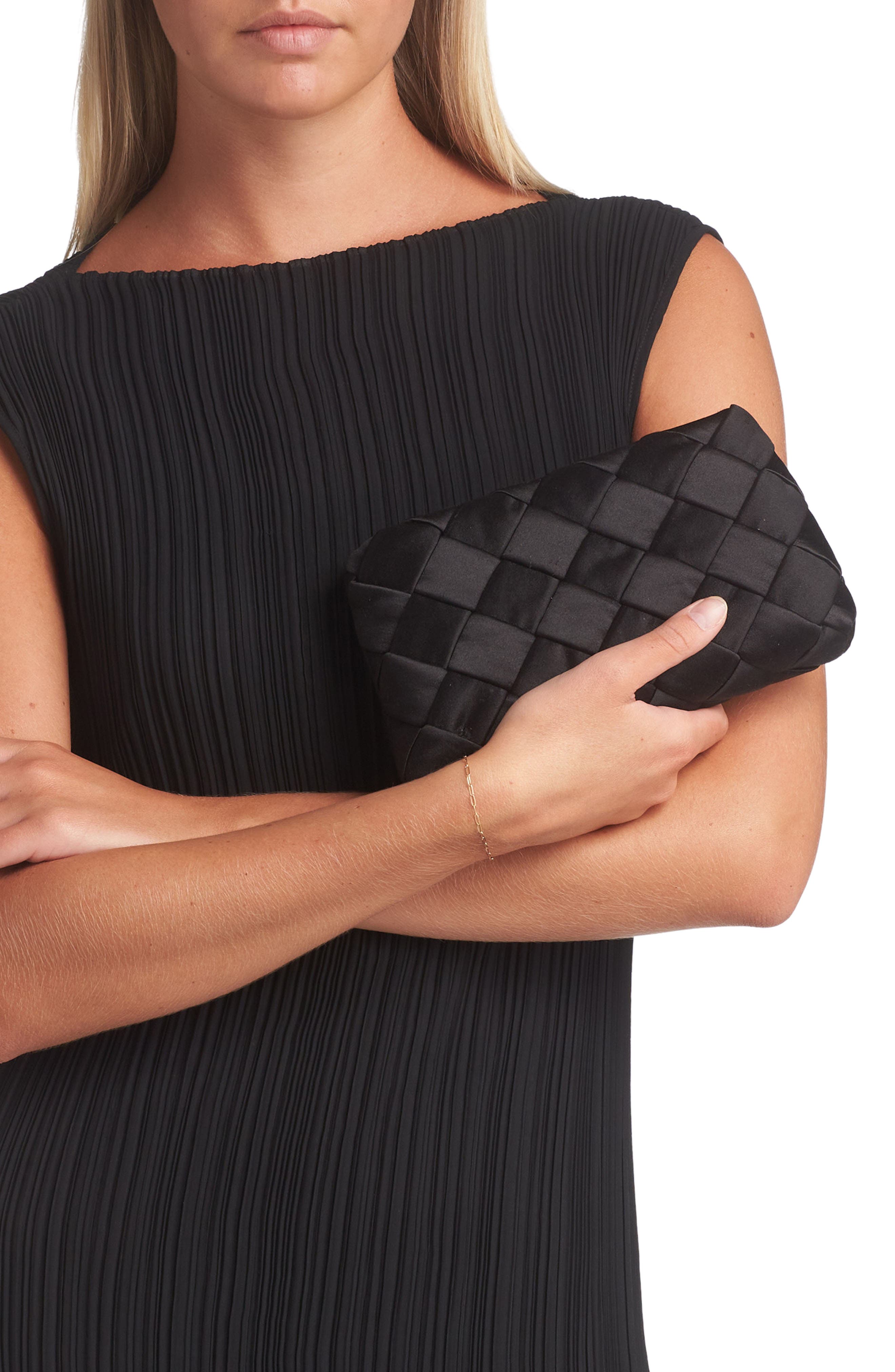 Loeffler Randall Auzeen Silk Blend Crossbody Bag, Alternate, color, 