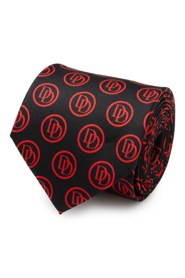 Daredevil Tie, Alternate, color, BLACK