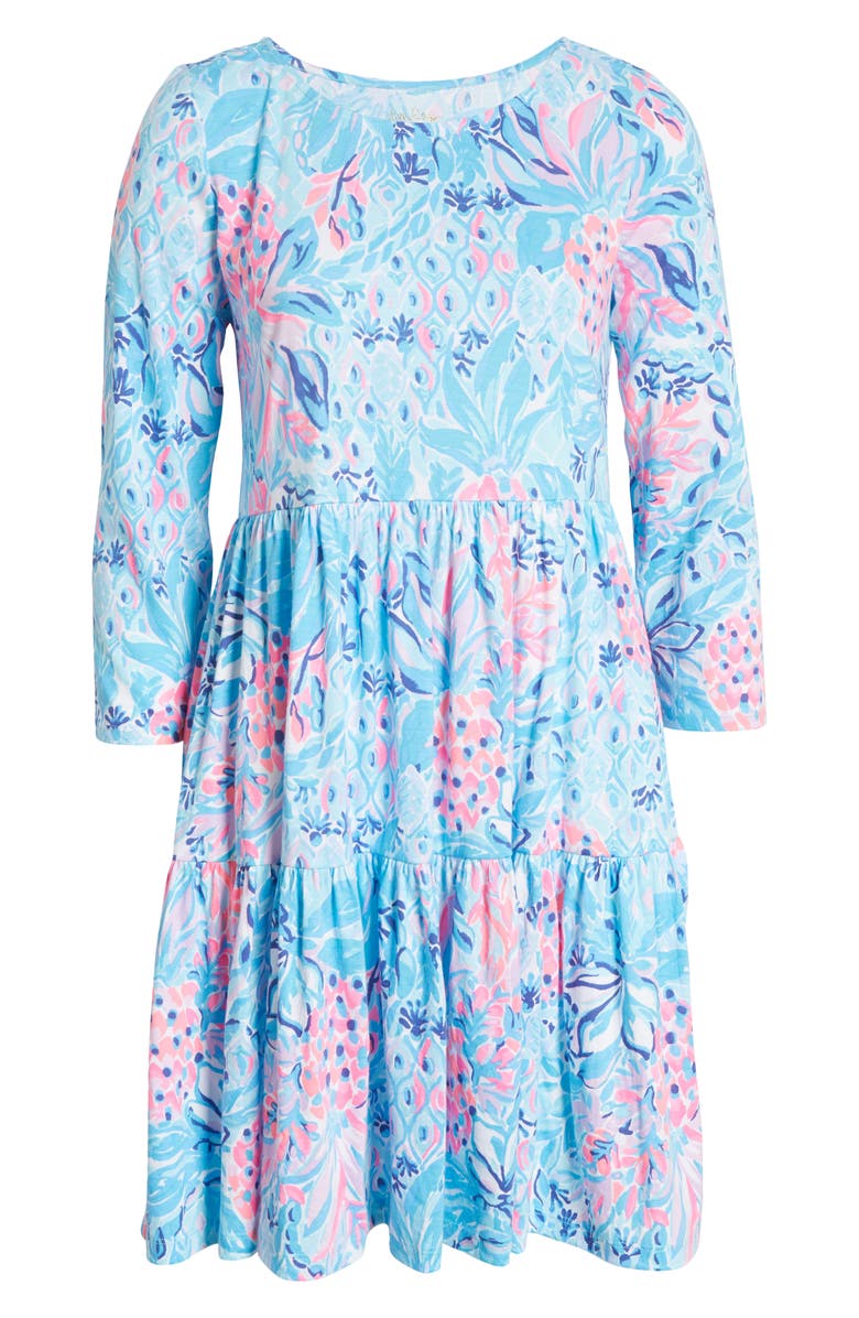 Lilly Pulitzer<sup>®</sup> Geanna Print Long Sleeve Dress, Alternate, color,