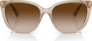 RALPH 56mm Butterfly Sunglasses