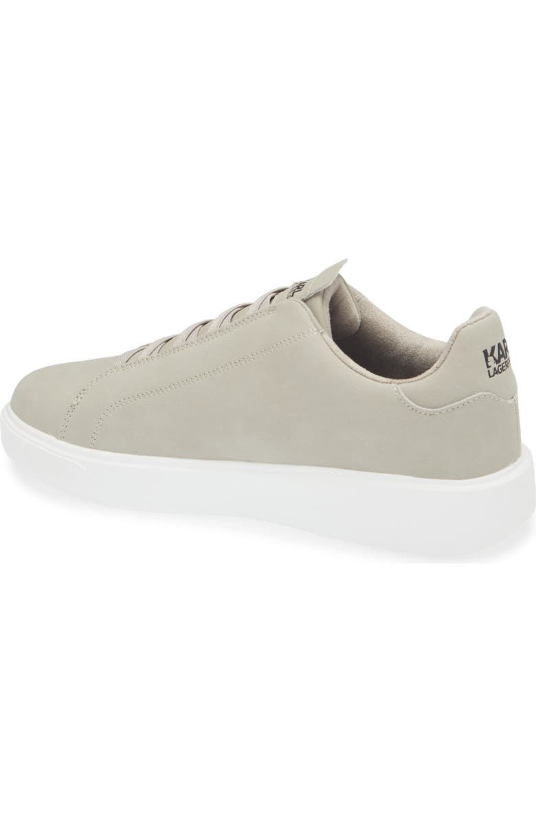 KARL LAGERFELD PARIS Laceless Sneaker, Alternate, color, Light Grey