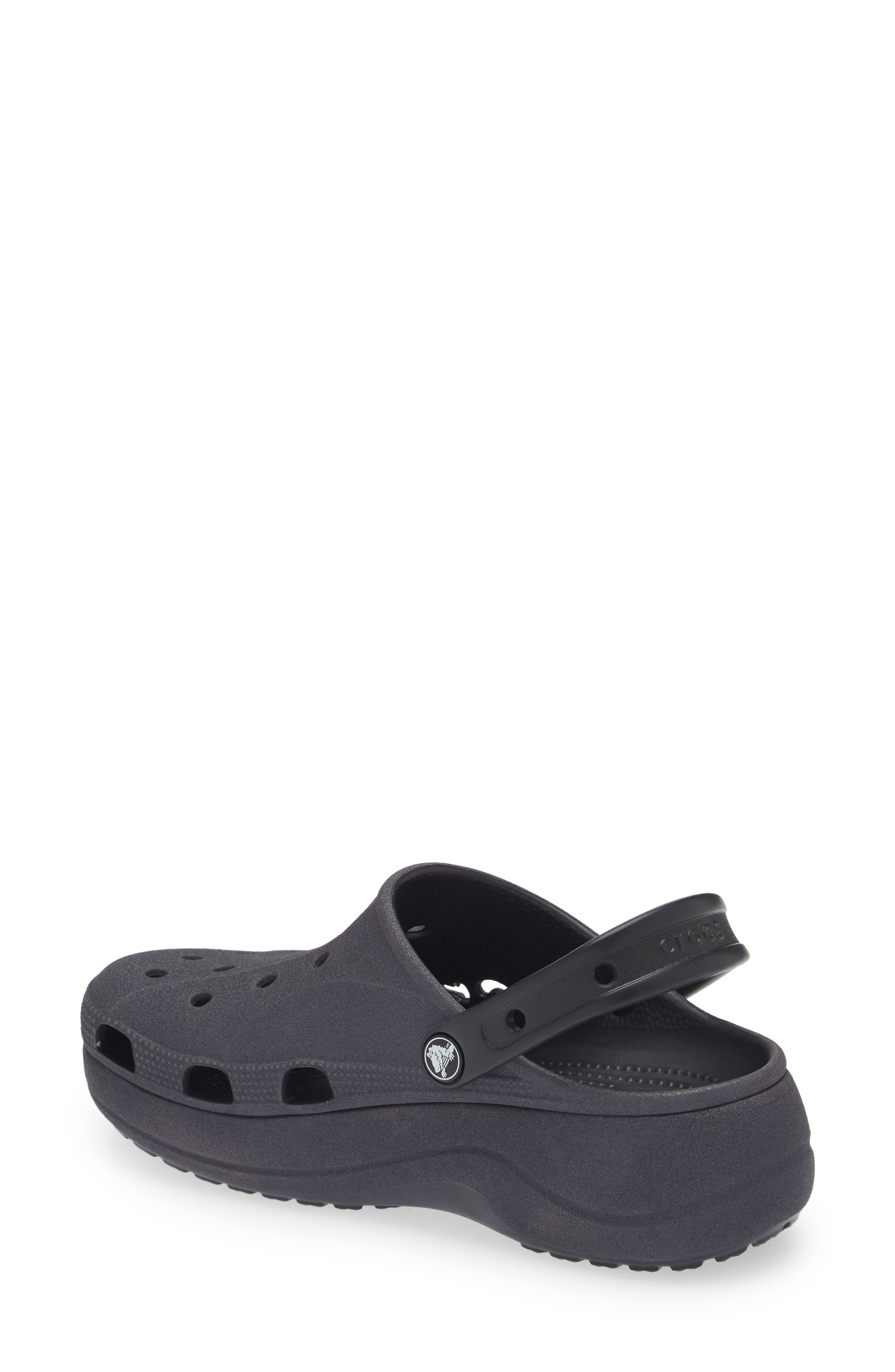 CROCS Baya Platform Glitter Clog, Alternate, color, 