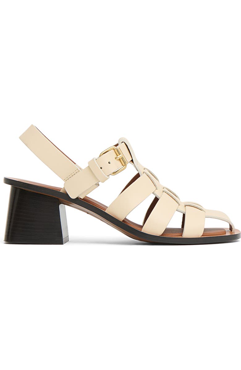 Mansur Gavriel Slingback Fisherman Sandal, Alternate, color, Jasmine