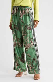 CIEBON Katia Satin Wide Leg Pants