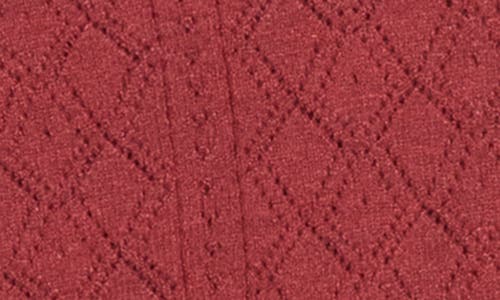 Dr2 By Daniel Rainn Pointelle Stitch Vintage Sweater In Pink