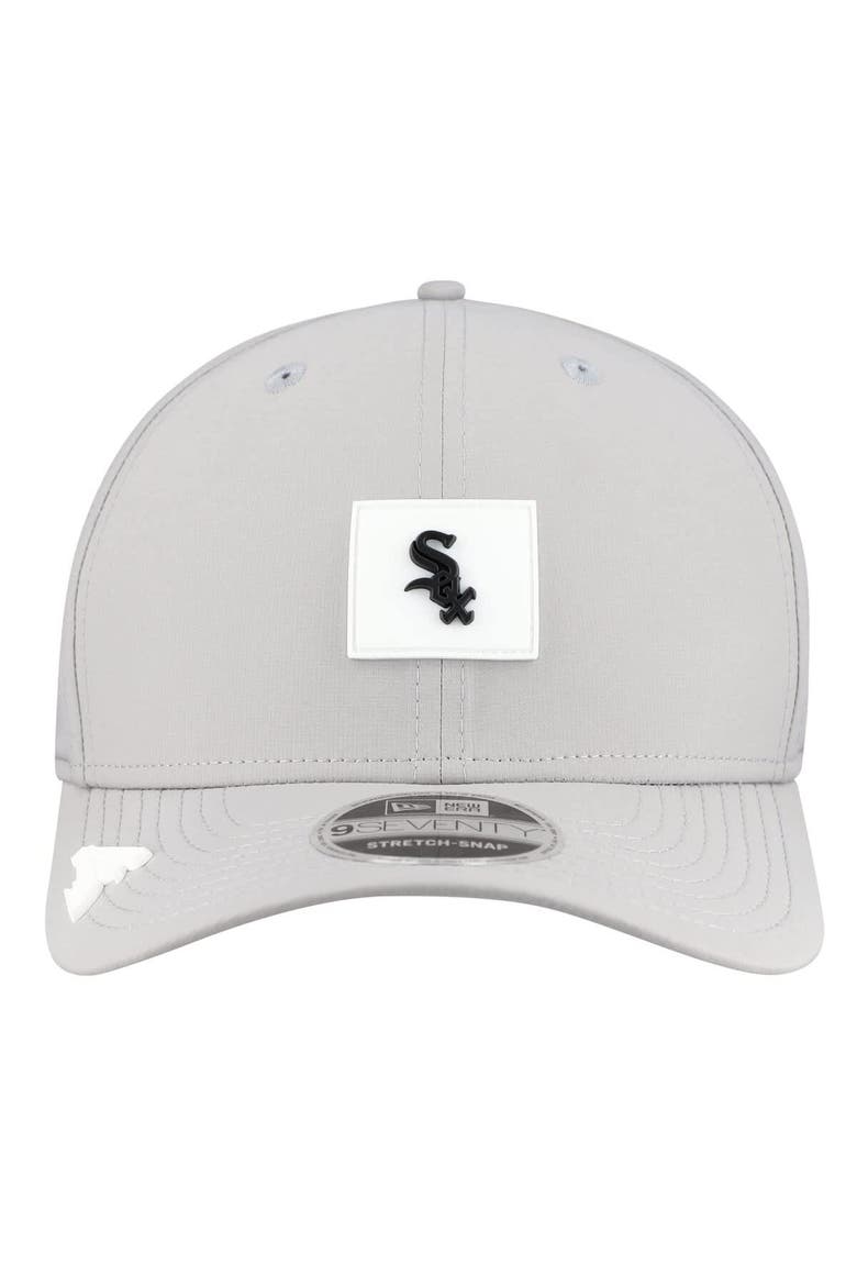 Men's New Era  Gray Chicago White Sox 2026 Clubhouse 9SEVENTY Adjustable Hat, Alternate, color, Gray