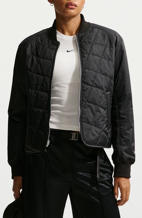 Relaxed Water Repellent Quilted Jacket