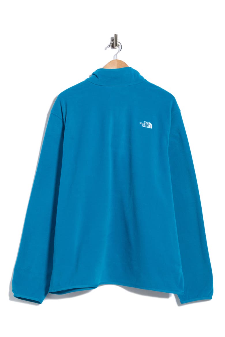 Glacier Fleece Quarter Zip Pullover, Alternate, color, DUSK BLUE