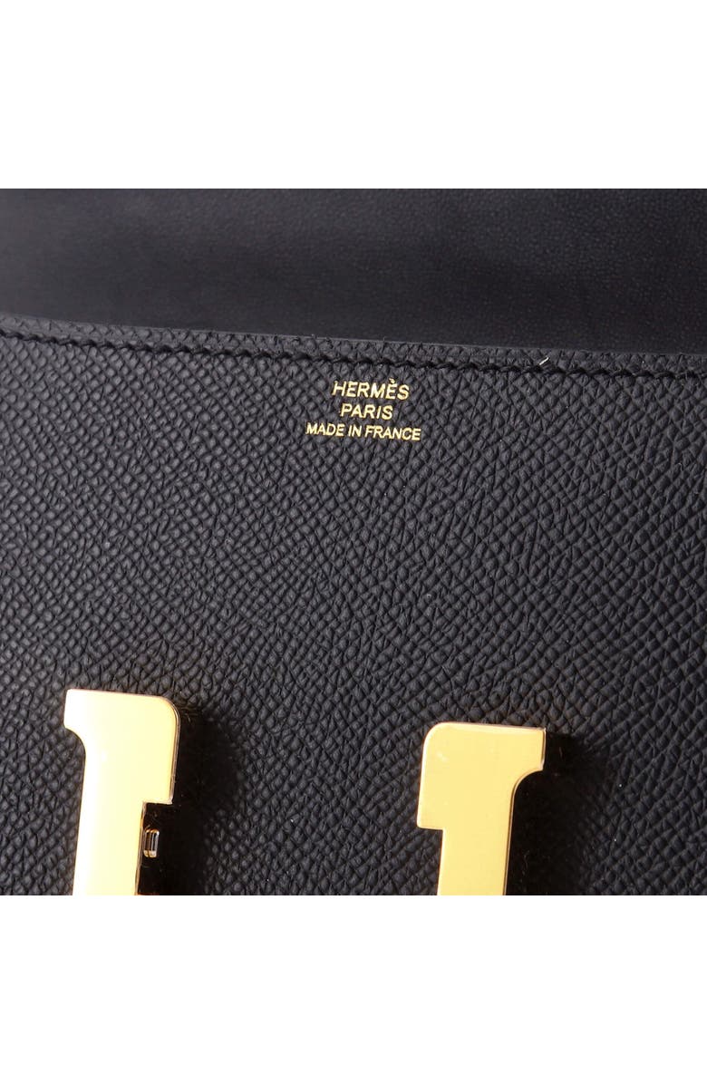 Pre-Owned Hermes Constance Elan NM Bag Epsom 25, Alternate, color, Noir