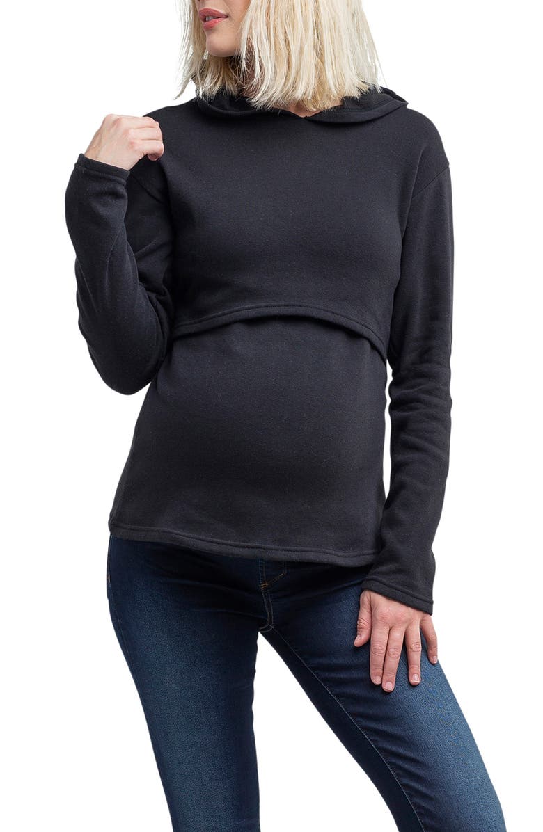 Nom Maternity Rory Maternity/Nursing Hoodie, Main, color,