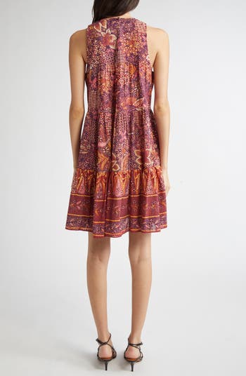 ■ULLA JOHNSON ガイア コットン ブレンド ミディ ドレス Ulla Johnson Mari Cotton Blend Trapeze Dress | Nordstrom