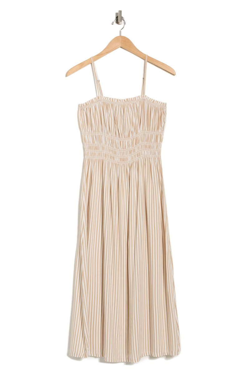 Billabong Riptide Midi Dress, Alternate, color, Khaki