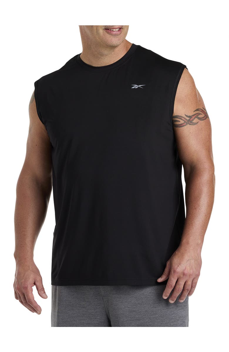 Reebok Big & Tall Basic Layer Sleeveless Compression Tee, Main, color, 