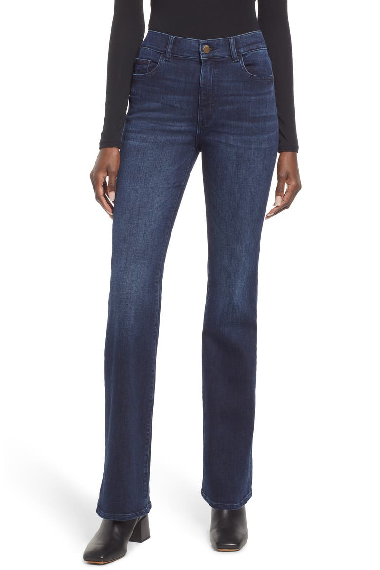 Bridget Instasculpt High Waist Bootcut Jeans, Main, color, YUKON PERFORMANCE