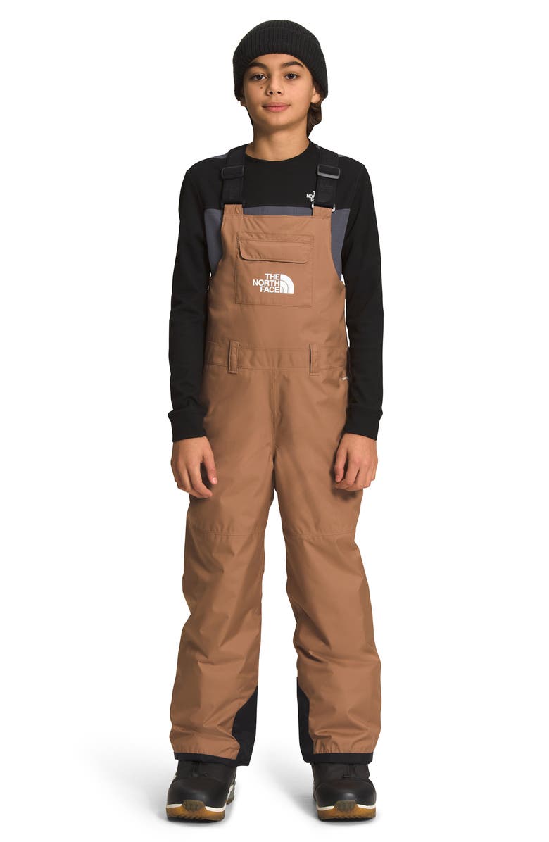 The North Face Kids' Freedom Insulated Waterproof Snow Bibs, Main, color,